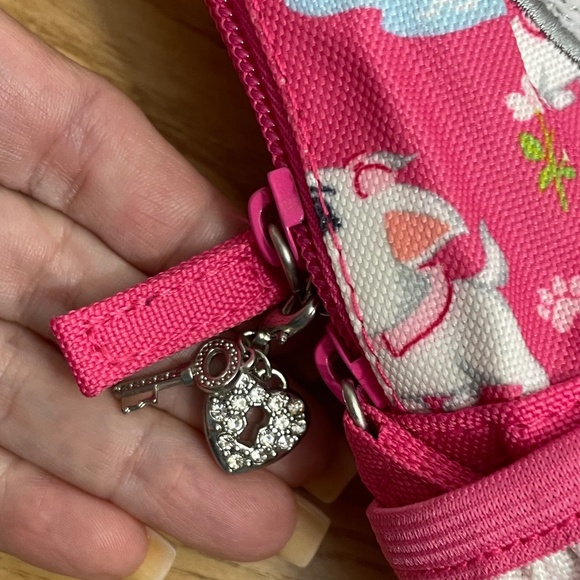 Disney The Aristocats Marie Backpack Purse Genuine Disney Kitty Cat Pink White - Picture 4 of 10